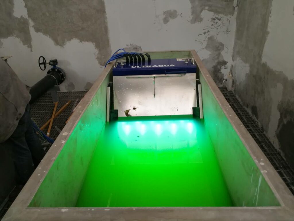 ULTRAAQUA UV Disinfection 435 m3/Hr. For Waste water