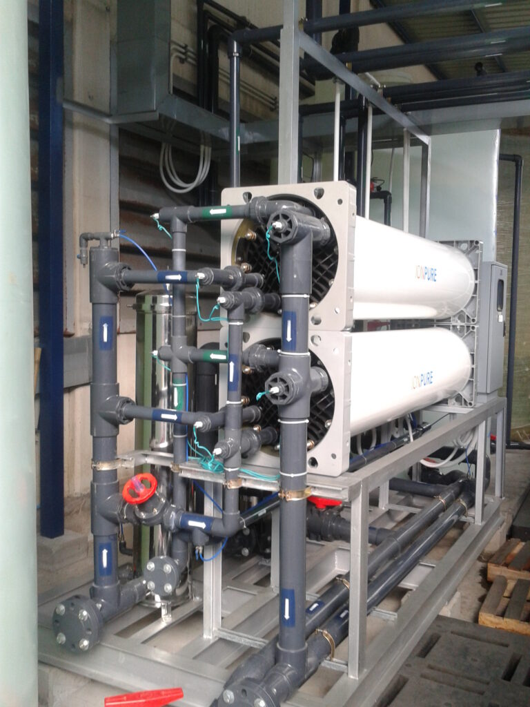 RO and EDI System 27 m3/Hr.